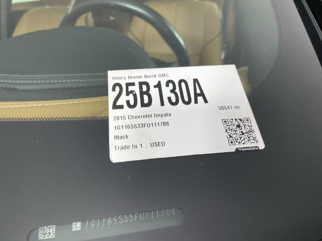 2015 Chevrolet Impala Vehicle Photo in GILBERT, AZ 85297-0402