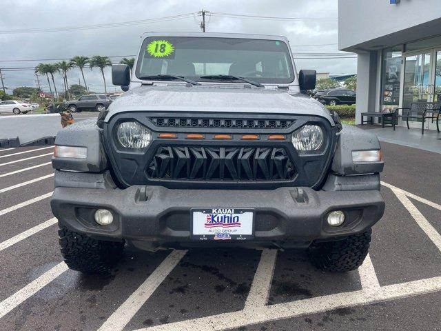 Used 2018 Jeep All-New Wrangler Unlimited Sport with VIN 1C4HJXDG0JW302970 for sale in Lihue, HI