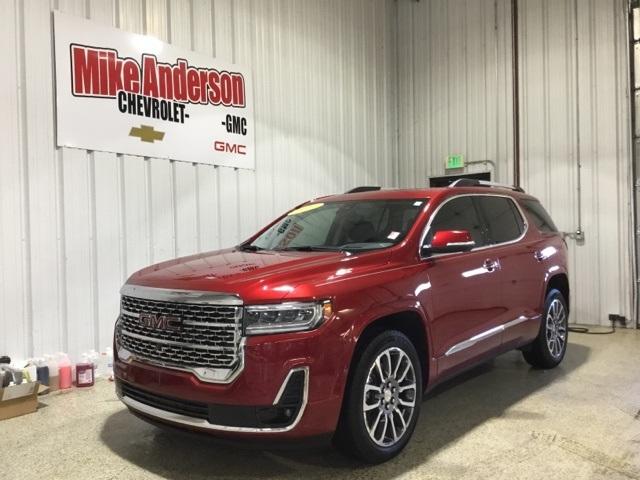 Used 2021 GMC Acadia Denali with VIN 1GKKNPLS3MZ126701 for sale in Logansport, IN