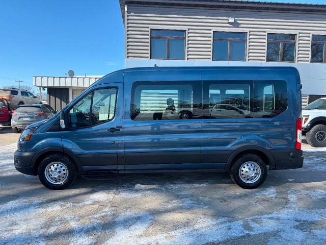 Certified 2023 Ford Transit Passenger Van XL with VIN 1FBAX9C83PKC07152 for sale in Atwater, MN