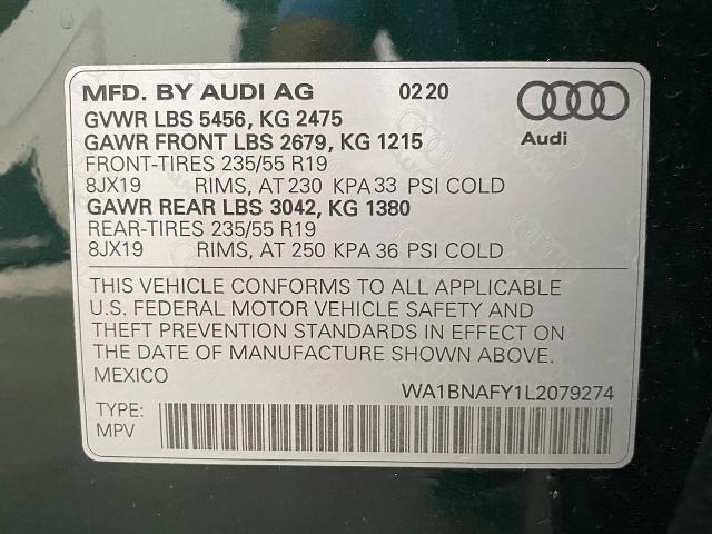 2020 Audi Q5 Vehicle Photo in Appleton, WI 54913