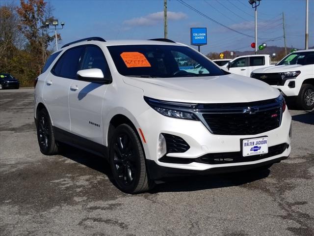 Used 2022 Chevrolet Equinox RS with VIN 3GNAXWEV9NS166354 for sale in Ringgold, GA