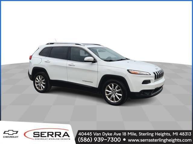 Used 2015 Jeep Cherokee Limited with VIN 1C4PJLDS8FW548276 for sale in Sterling Heights, MI