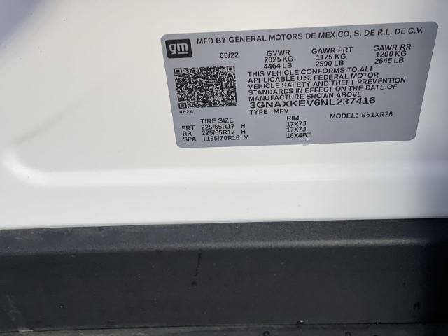 2022 Chevrolet Equinox Vehicle Photo in BENTONVILLE, AR 72712-4322