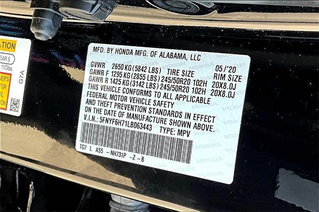 2020 Honda Pilot Vehicle Photo in Grapevine, TX 76051