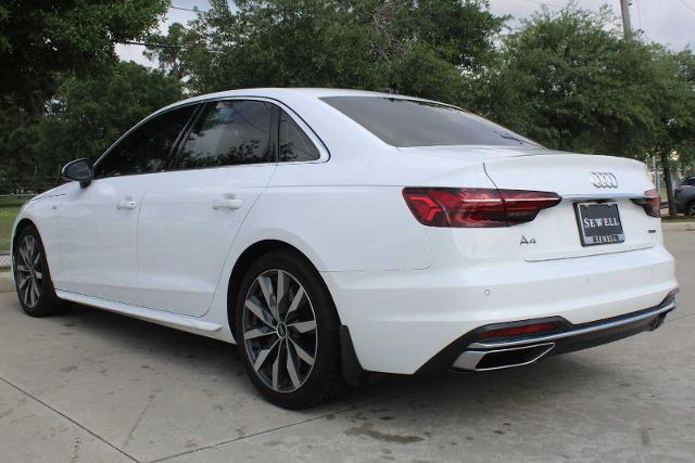 2023 Audi A4 Sedan Vehicle Photo in HOUSTON, TX 77090