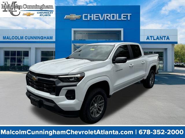 Summit White 2024 Chevrolet Colorado LT Crew Cab 4WD Pickup Truck Four-Wheel Drive 8-Speed Automatic