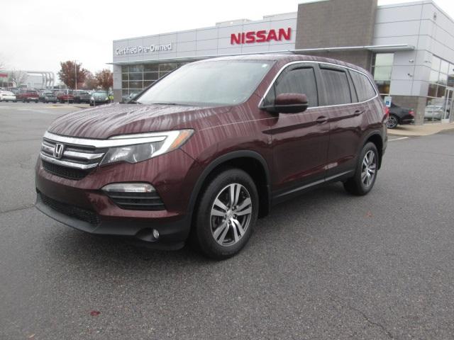 Used 2017 Honda Pilot EX with VIN 5FNYF5H30HB008206 for sale in Bentonville, AR