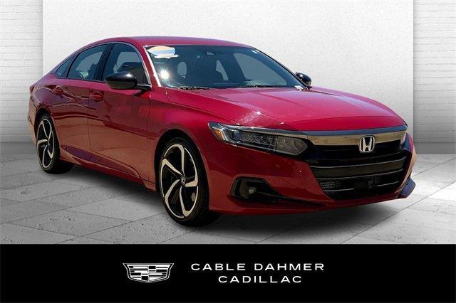 2021 Honda Accord Sedan Vehicle Photo in TOPEKA, KS 66609-0000