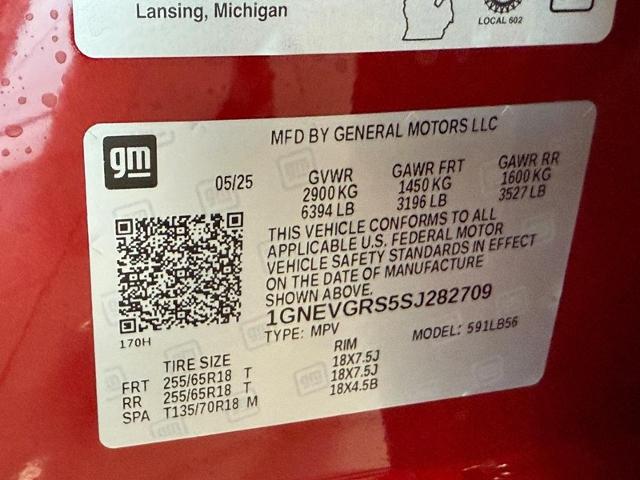 2025 Chevrolet Traverse Vehicle Photo in COLUMBIA, MO 65203-3903