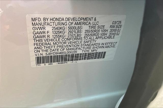 2025 Acura MDX Vehicle Photo in Tulsa, OK 74145