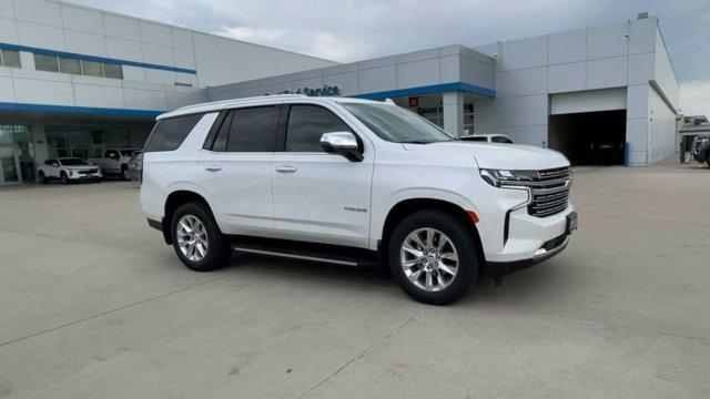 Used 2023 Chevrolet Tahoe Premier with VIN 1GNSKSKD1PR411290 for sale in Grand Island, NE