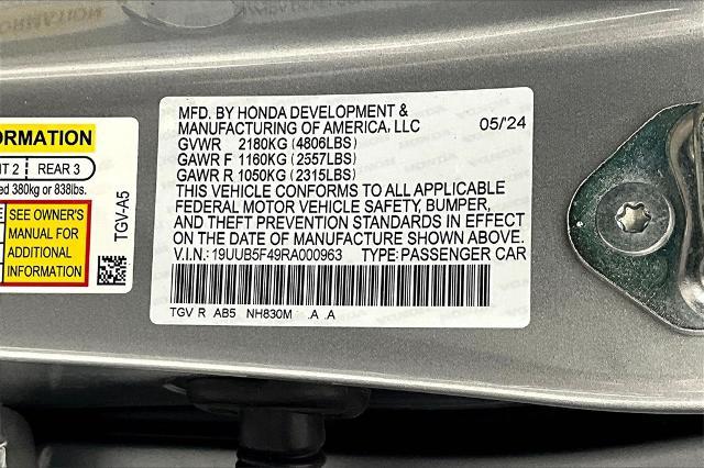 2024 Acura TLX Vehicle Photo in Grapevine, TX 76051