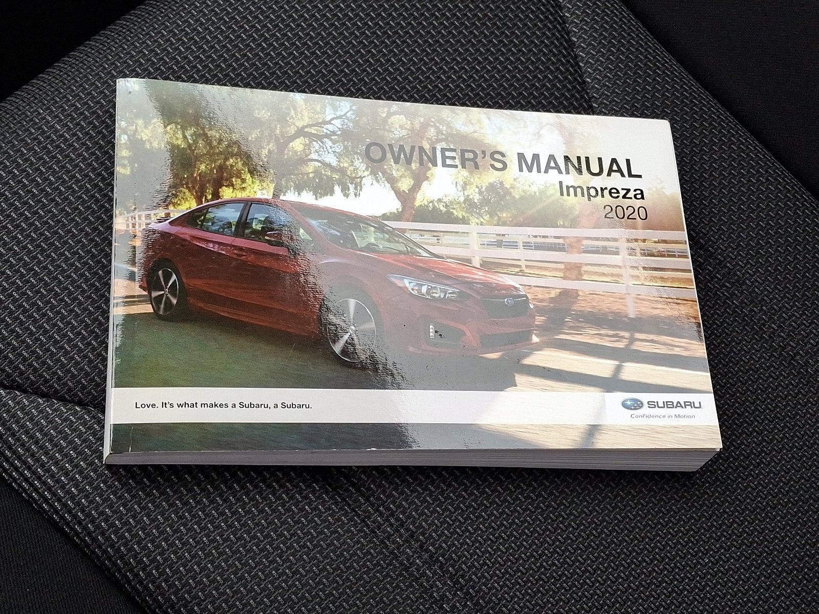 2020 Subaru Impreza Vehicle Photo in BETHLEHEM, PA 18017