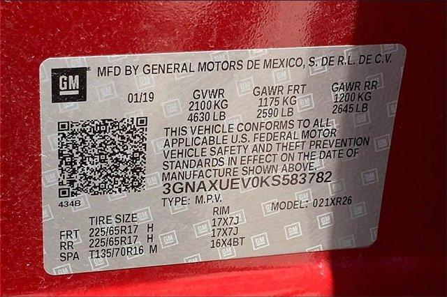 2019 Chevrolet Equinox Vehicle Photo in INDEPENDENCE, MO 64055-1377