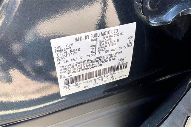 2022 Ford Explorer Vehicle Photo in INDEPENDENCE, MO 64055-1314