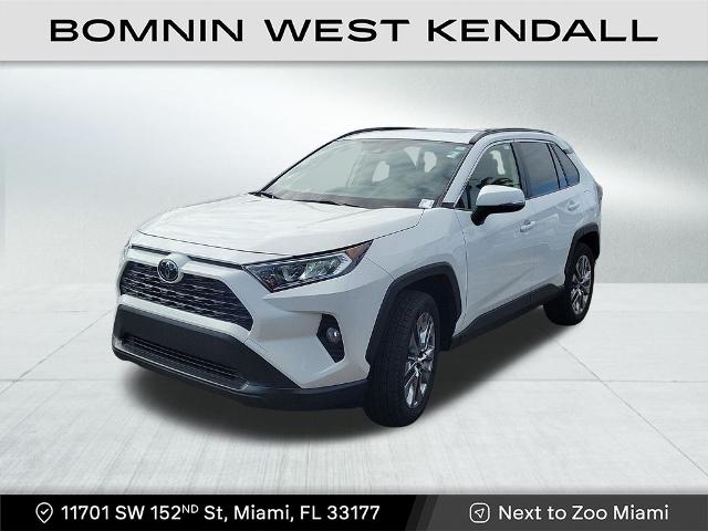 Used 2020 Toyota RAV4 XLE Premium with VIN JTMC1RFV5LD518636 for sale in Miami, FL