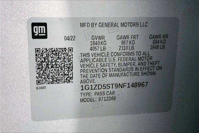 2022 Chevrolet Malibu Vehicle Photo in KANSAS CITY, MO 64114-4502