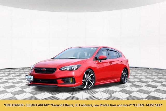 Used 2022 Subaru Impreza Sport with VIN 4S3GTAL62N3721809 for sale in Mc Henry, IL