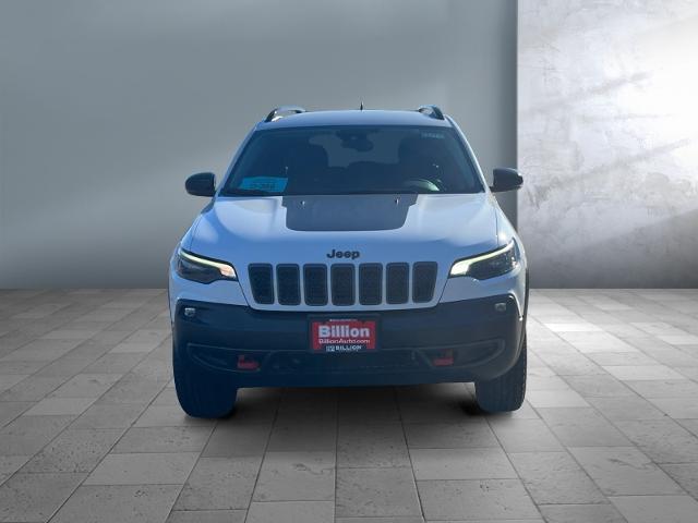 Used 2022 Jeep Cherokee Trailhawk with VIN 1C4PJMBX8ND525837 for sale in Sioux Falls, SD