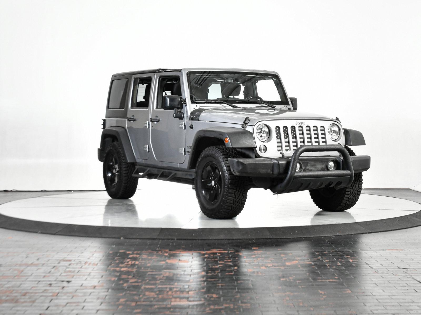 2016 Jeep Wrangler Unlimited Vehicle Photo in DALLAS, TX 75235