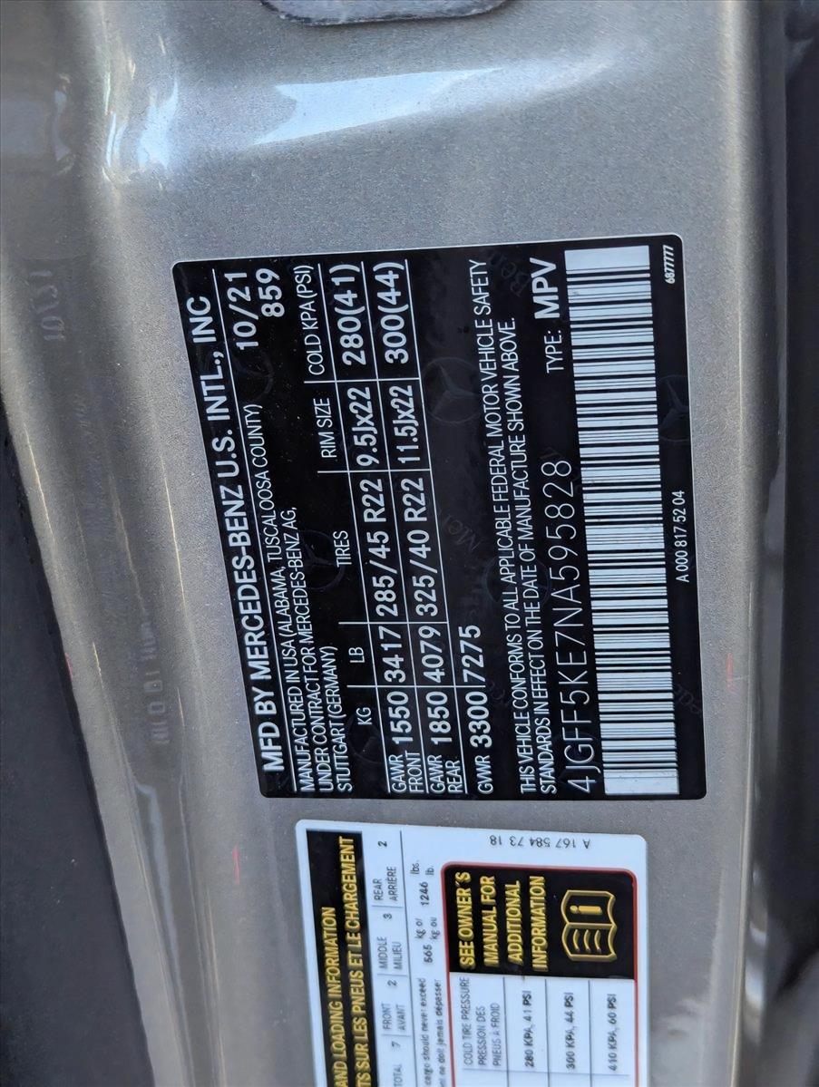2022 Mercedes-Benz GLS Vehicle Photo in Fort Lauderdale, FL 33316