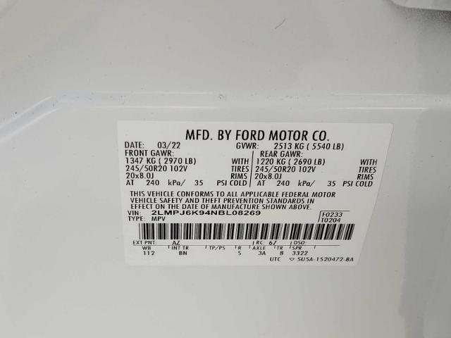 2022 Lincoln Nautilus Vehicle Photo in Grapevine, TX 76051