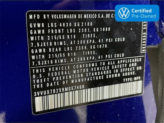 2024 Volkswagen Taos Vehicle Photo in Puyallup, WA 98371