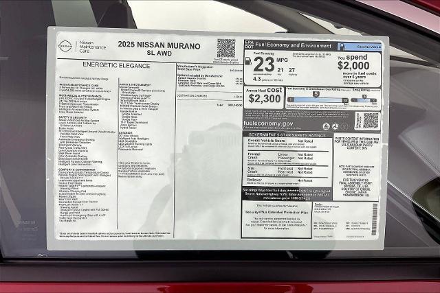 2025 Nissan Murano Vehicle Photo in Tulsa, OK 74129