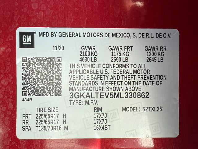2021 GMC Terrain Vehicle Photo in Appleton, WI 54914