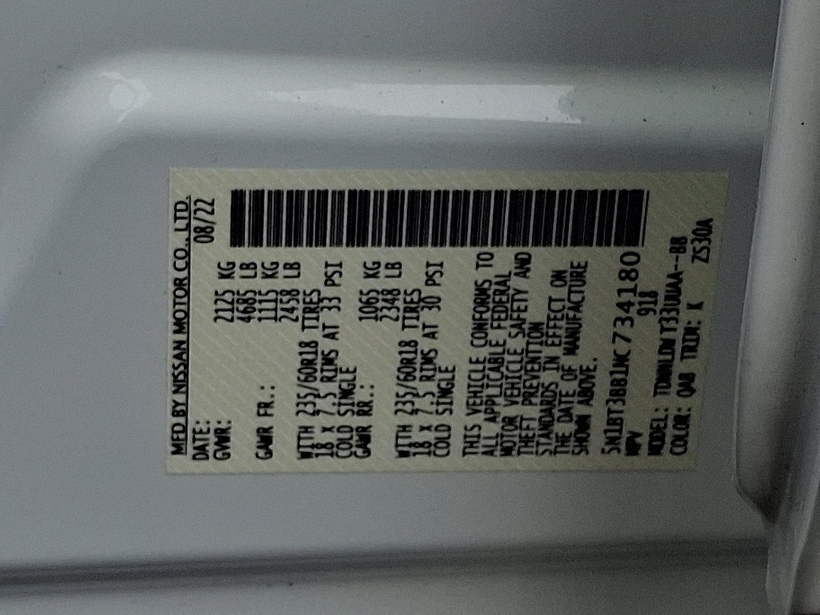 2022 Nissan Rogue Vehicle Photo in Mechanicsburg, PA 17050-2306