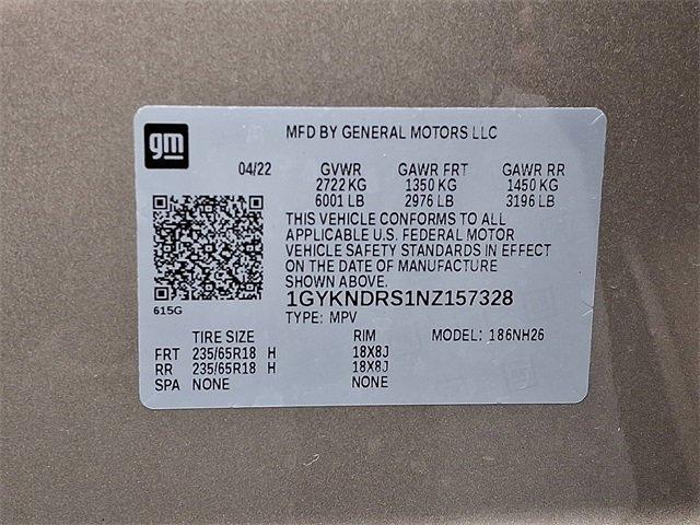 2022 Cadillac XT5 Vehicle Photo in ALLENTOWN, PA 18103-7399