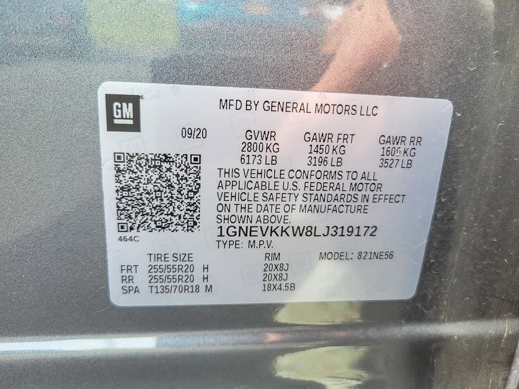 2020 Chevrolet Traverse Vehicle Photo in AURORA, IL 60503-9326