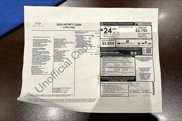 2025 INFINITI QX60 Vehicle Photo in San Antonio, TX 78230