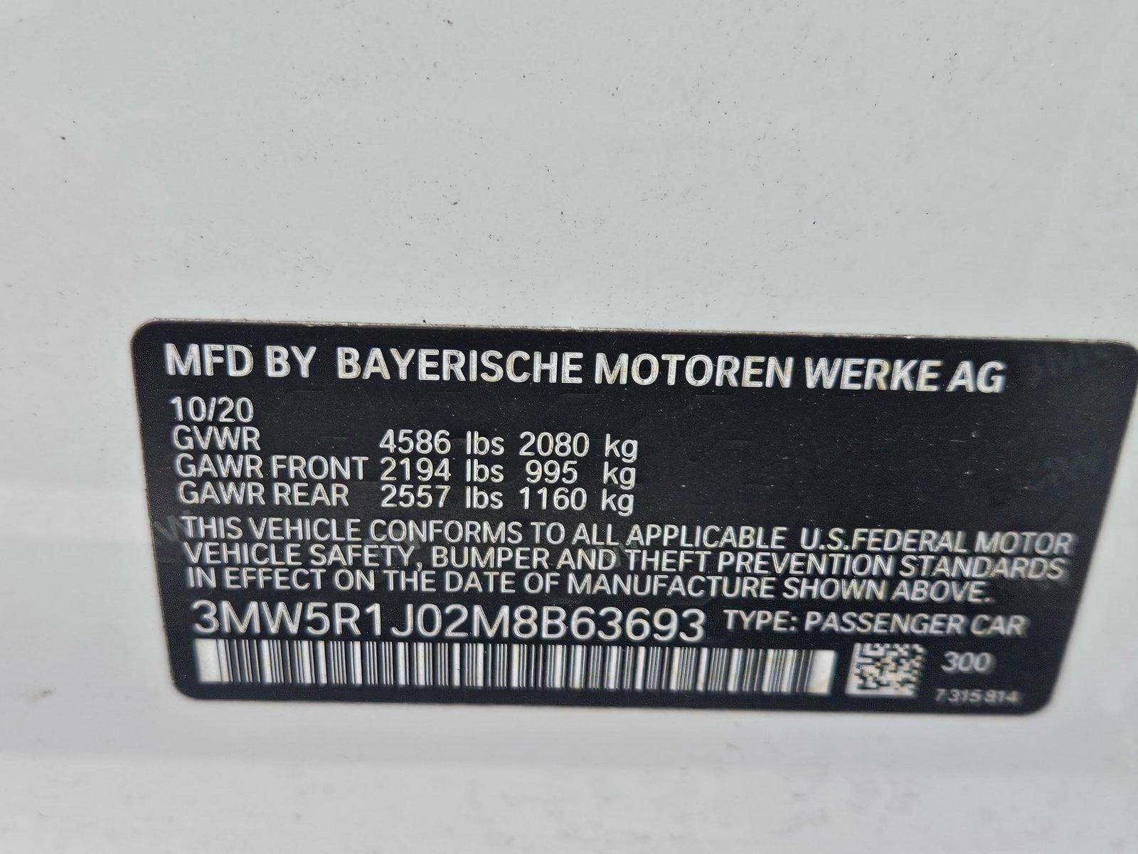 2021 BMW 330i Vehicle Photo in Delray Beach, FL 33444