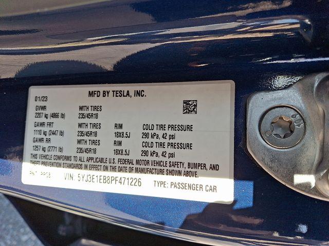 2023 Tesla Model 3 Vehicle Photo in DANBURY, CT 06810-5034