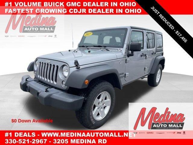 2017 Jeep Wrangler Unlimited Vehicle Photo in MEDINA, OH 44256-9631