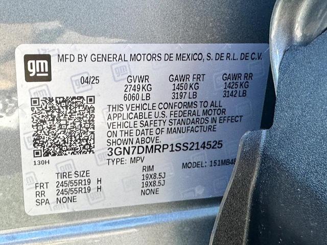 2025 Chevrolet Equinox EV Vehicle Photo in COLUMBIA, MO 65203-3903