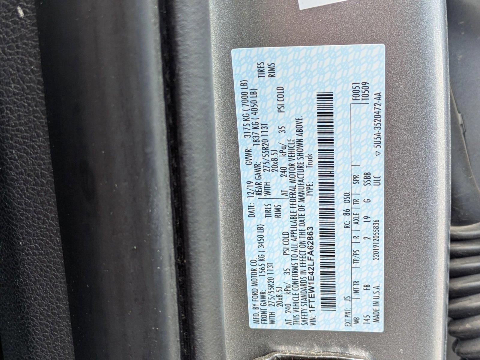 2020 Ford F-150 Vehicle Photo in Bradenton, FL 34207