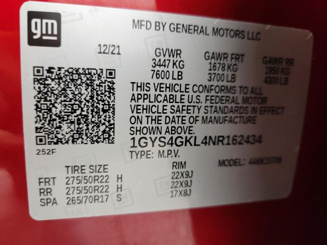 2022 Cadillac Escalade Vehicle Photo in NEENAH, WI 54956-2243