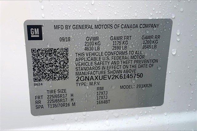 2019 Chevrolet Equinox Vehicle Photo in KANSAS CITY, MO 64114-4502