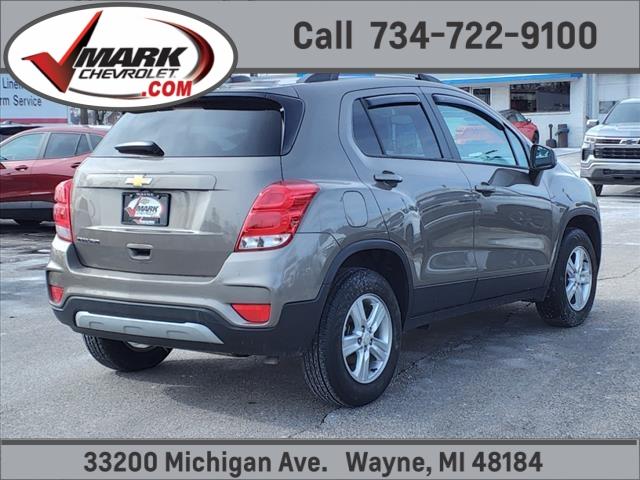 Certified 2022 Chevrolet Trax LT with VIN KL7CJPSM4NB505857 for sale in Wayne, MI