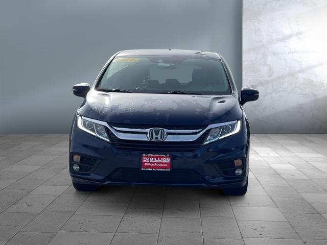 Used 2019 Honda Odyssey EX-L with VIN 5FNRL6H75KB059570 for sale in Iowa City, IA