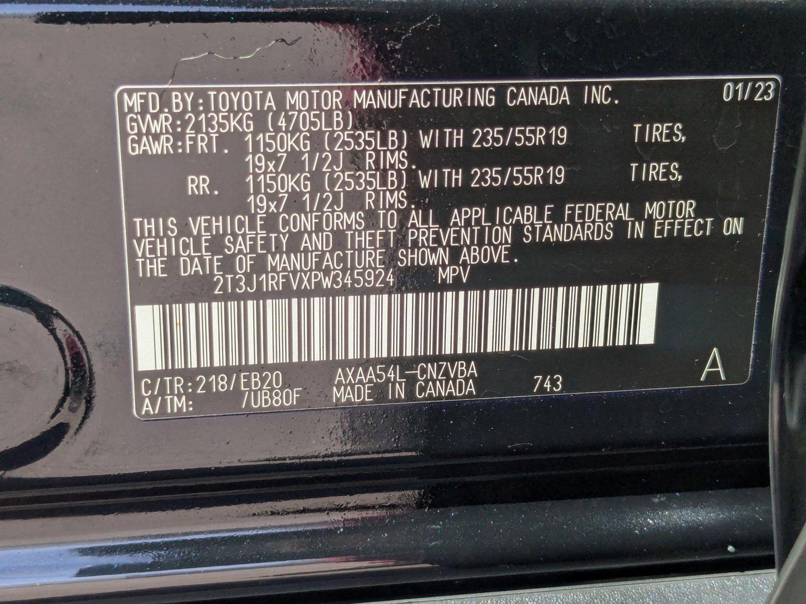 2023 Toyota RAV4 Vehicle Photo in Spokane Valley, WA 99212