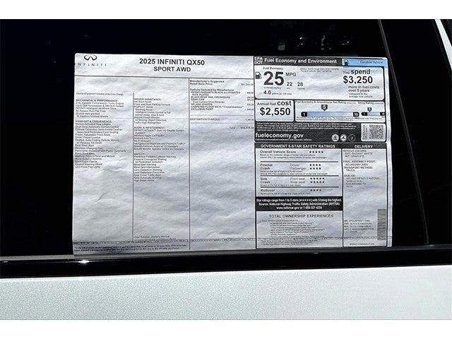 2025 INFINITI QX50 Vehicle Photo in San Antonio, TX 78230