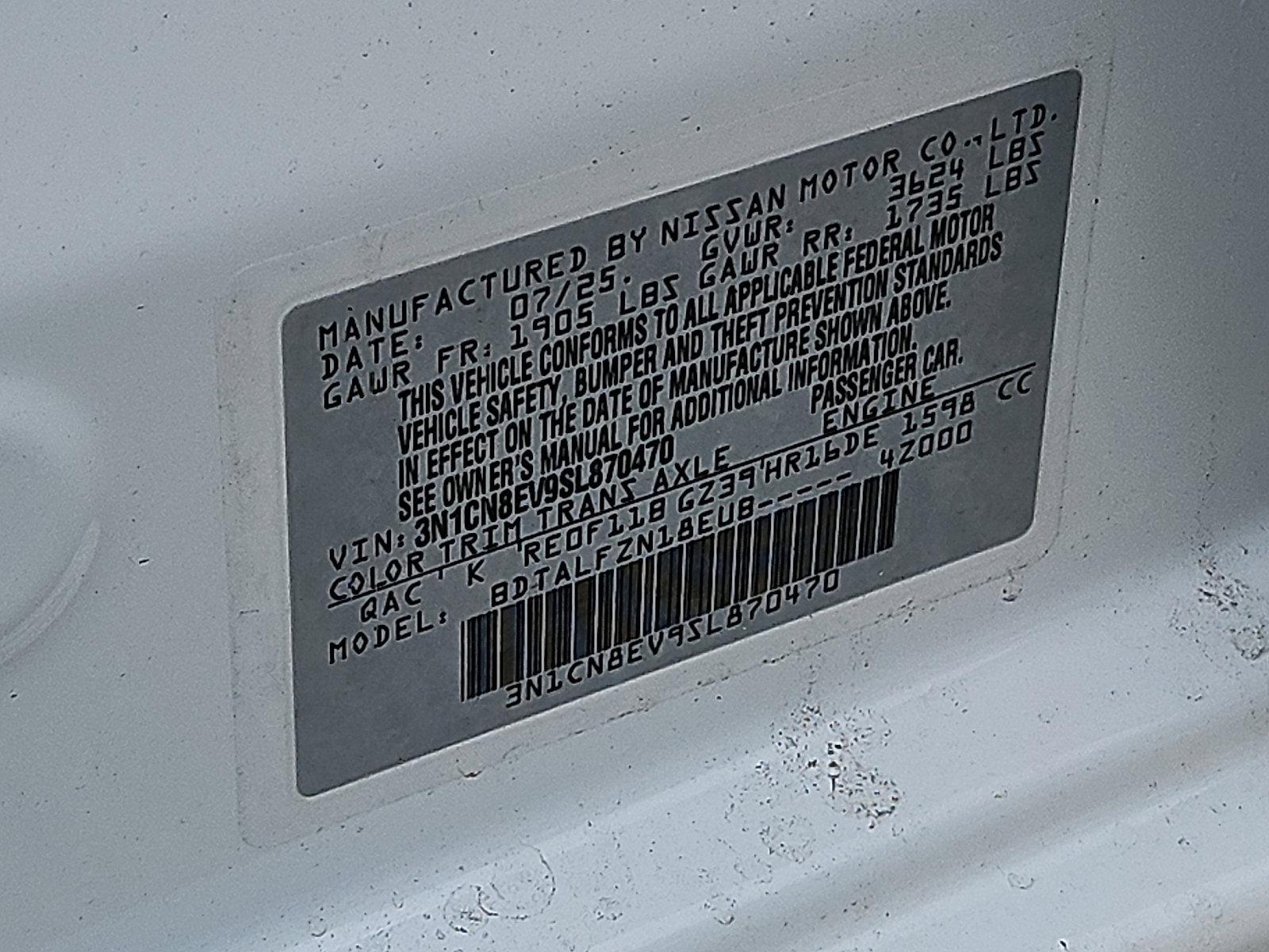 2025 Nissan Versa Vehicle Photo in Jenkintown, PA 19046