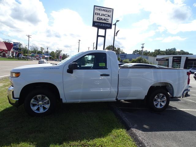 Used 2022 Chevrolet Silverado 1500 Limited Work Truck with VIN 3GCNWAEDXNG204667 for sale in Attleboro, MA