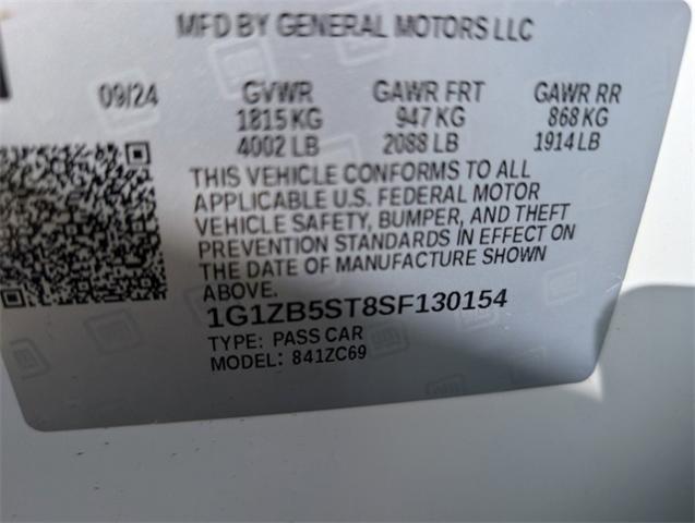 2025 Chevrolet Malibu Vehicle Photo in ENGLEWOOD, CO 80113-6708