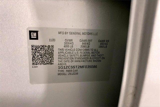 2021 Chevrolet Malibu Vehicle Photo in INDEPENDENCE, MO 64055-1377