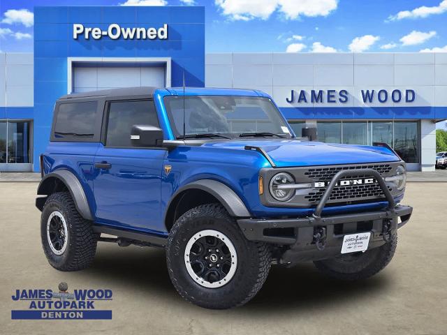 2022 Ford Bronco Vehicle Photo in DENTON, TX 76210-9321